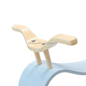 سيارة لعبة أطفال خشبية للبيع المباشر من الشركة المصنعة ، سيارة هزازة متعددة الوظائف ، سيارة هزازة للأطفال <span class=keywords><strong>2</strong></span> في 1 - Product Image 4