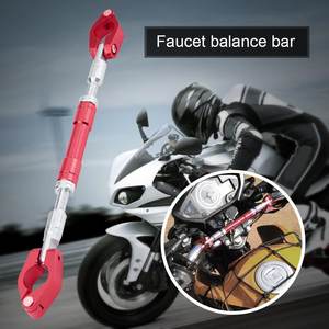 Guidon universel réglable en alliage d'aluminium pour moto avec système de contrôle d'équilibre renforcé par barre de levier - Product Image 4