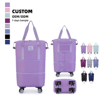 Plusieurs couleurs de haute qualité peuvent être personnalisées Roues entraîneurs de luxe Sac de fitness sec et humide Bagages extensibles Sacs de voyage