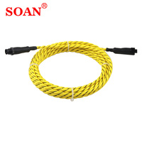 SOAN détecteur de fuite d'eau câble de détection de fuite de corde capteur de détection de ligne avec prise 3.5mm