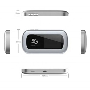 Punto de Acceso WiFi Portátil 5G LTE CAT18, Router WiFi 6, Comparte hasta 16 Usuarios, 2.4/5GHz, Router de Bolsillo con Tarjeta SIM 5G, Antena 4*4 MIMO y 440 - Product Image 3