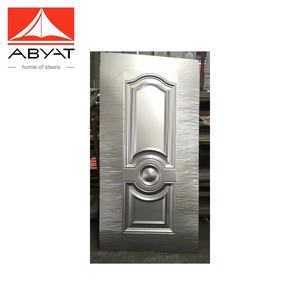 Peau de porte en acier gaufré ABYAT en tôle galvanisée laminée à froid pour porte de sécurité - Product Image 6