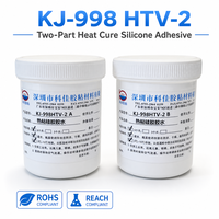 Adhésif thermique bicomposant en silicone KEJIA KJ-998HTV-2, bande d'étanchéité à haute température pour l'utilisation sur les fibres et les vêtements