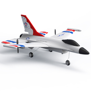 Aereo RC F16 a 3 Canali, Modello di Caccia Aereo, Aliante in Schiuma EPP, Telecomandato, Funzione Seguimi, 10 Minuti di <span class=keywords><strong>Volo</strong></span>, Portata 200m, per Bambini - Product Image 5