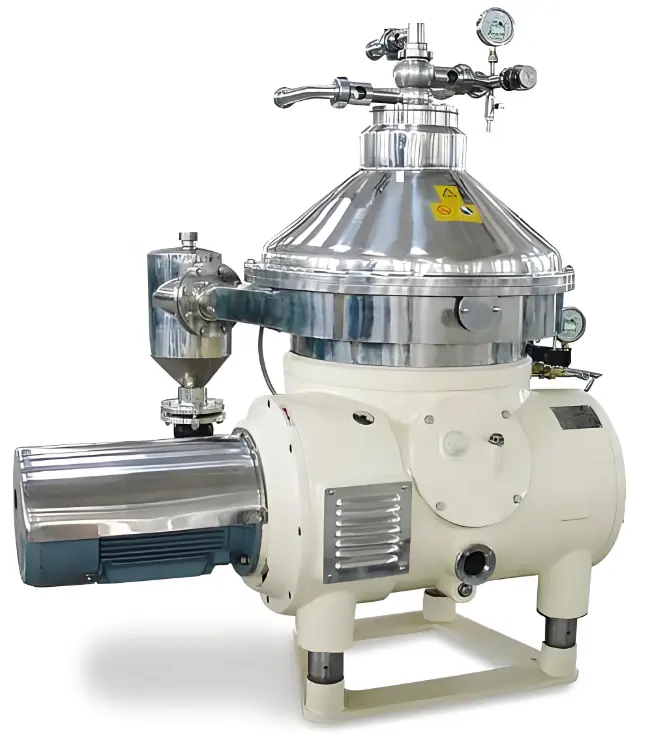 Separador de extracción de aceite de cítricos centrífugo Industrial VBJX máquina centrífuga de disco de filtro