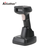 Lecteur de codes-barres longue portée Bluetooth, scanner de codes-barres durable, lecteur QR 2D pour les détaillants, l'entreposage et la logistique