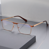 Ventes en gros de montures optiques pour hommes, lunettes anti-lumière bleue, lunettes bloquant la lumière bleue pour ordinateur, pour hommes