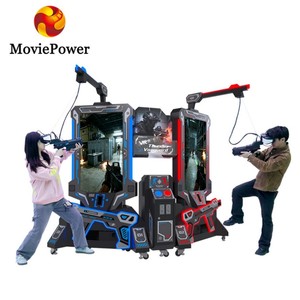Máquina de Juegos Arcade MoviePower, Simulador de Tiro Virtual Multijugador para Interiores, <span class=keywords><strong>2</strong></span> Jugadores, Máquina de Juego de Tiro 9D VR - Product Image 1