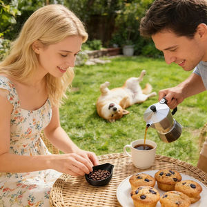 Plateau de mesure pour grains de café LM LM25530 avec échelle pour outils de barista et accessoires de machine à café - Product Image 4