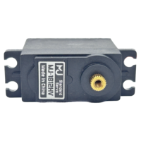 Moteur CC à grande vitesse MJ-1812HV 8.4V 18kg-cm avec engrenages métalliques, servo numérique programmable pour pièces d'avion RC et modèles de robots (14 ans et plus)