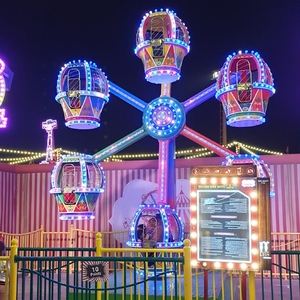 Professionale parco divertimenti di lusso Mini palloncino cestino meraviglia <span class=keywords><strong>ruota</strong></span> panoramica per interni/esterni elettrico attrezzature di gioco per <span class=keywords><strong>la</strong></span> vendita - Product Image 3