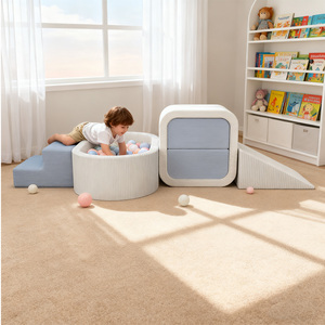 Équipement de jeu intérieur commercial pour tout-petits, structure d'escalade, <span class=keywords><strong>piscine</strong></span> à balles, ensemble de mousse de sécurité certifié CE/ASTM, école maternelle - Product Image 4