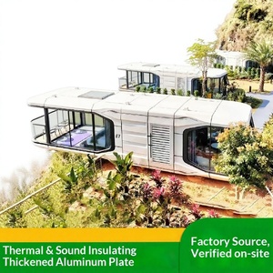 Nueva Carpa de Camping para Hoteles al Aire Libre, Cabaña Futurista, Alojamiento en Sitios Escénicos con Paneles de Aluminio y Plástico - Product Image 1
