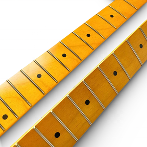 Mástil de guitarra estilo TL de 21 trastes, color vintage, de arce canadiense, personalizado al por mayor - Product Image 3