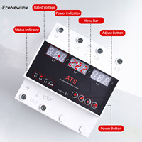 Protecteur de transfert de puissance double ATS/ACS Vaneaims, commutateur de transfert à trois puissances, affichage numérique LED FXB-ATS-2R/3D/4D/5D 100A 220V PC