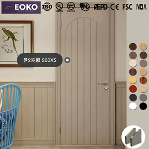 Puerta Interior de Madera Lacada con Diseño Nórdico EOKO, Precio por Pedido para Gerentes de Proyectos - Product Image 4