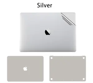 Adesivo protetor para laptop lfd909, anti-impressão digital, à prova d'água, cobertura de pele para macbook