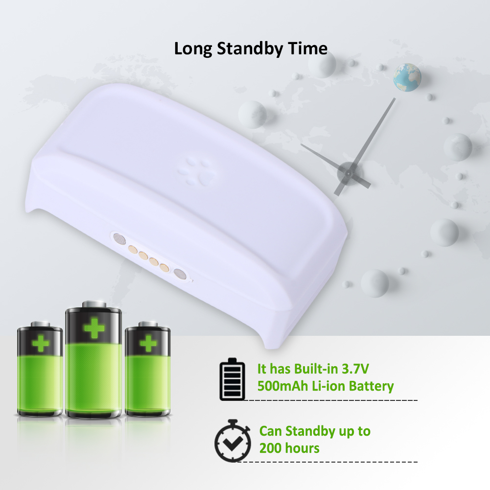 eSeek GPS Hound Tracker - Mini Realtime GPS Pet Tracker for Dogs, Cats, and Livestock