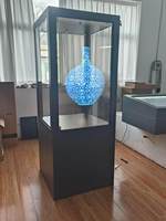 Vitrine d'exposition de reliques culturelles personnalisée avec écran tactile auto-éclairant en verre trempé intérieur OLED 55 pouces 1920x1080 Fabriqué en Chine