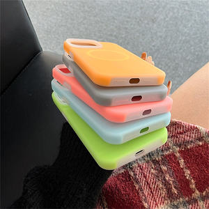 Coques de téléphone en silicone liquide Lichicase, effet peau, vente en gros, pour Honor Magic8 <span class=keywords><strong>Magic</strong></span> 8 Pro, compatible avec la charge sans fil - Product Image 6