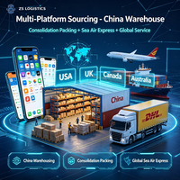 Entrepôt en Chine, stockage gratuit, reconditionnement, consolidation Alibaba 1688, DDP Express, transitaire aérien, expédition mondiale vers les États-Unis, le Royaume-Uni, le Canada, l'Australie