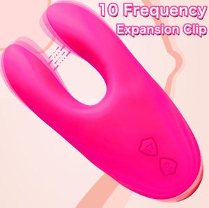 New Breast Clip Massager Breast Tapping <b>Vibrator</b> Chest Pliers Clitoris Female Male Masturbation Device Sex Toys for Woman% - Product Image 5