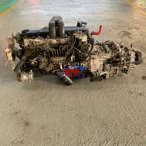 三菱製6D17型6気筒ディーゼルエンジン（中古）は、重作業や長距離輸送に適しています。 - Product Image 3