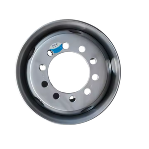 מכירה חמה 22.5x9 גפרפות 22.5x8.25 24.5x19.00 כבד כבד כבד טובל גלגלי פלדה - Product Image 5