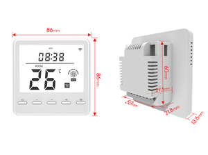 Tuya ứng dụng thông minh nhiệt cho HVAC hệ thống AC 220V thông minh điều hòa không khí điều khiển - Product Image 5