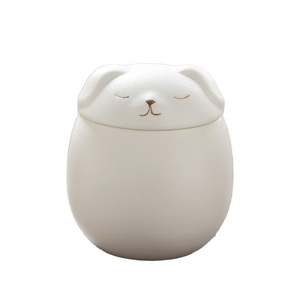 Caja de urna de pata de perro o gato de cerámica de alta calidad 2025, ataúd para mascotas y recuerdo conmemorativo para estimado amigo peludo - Product Image 2