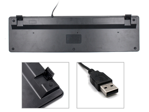 ABS 105 clé tablette <span class=keywords><strong>pc</strong></span> la norme clavier filaire avec <span class=keywords><strong>pavé</strong></span> <span class=keywords><strong>numérique</strong></span> - Product Image 6
