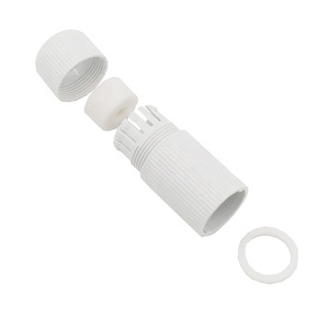 Không thấm nước kết nối adapter Ethernet Mạng LAN Cáp điện trắng nữ RJ 45 kết nối - Product Image 2