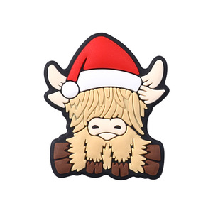 2025 Nueva alta calidad Navidad silicona dibujos animados DIY ornamento Santa Focus cuentas muñeco de nieve cuentas sueltas venta al por mayor listo para enviar - Product Image 6