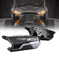 Phare LED de remplacement pour Polaris RZR XP 1000 2024 2025 2026, DRL blanc, clignotant ambre, 2415180 2415181, ajustement direct