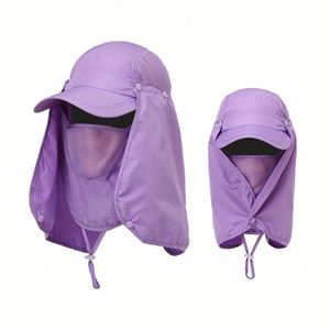 Gorras de Béisbol Desmontables Impermeables y Transpirables para Hombre y Mujer, Gorras de Pesca con Protección UV para Verano y Actividades al Aire Libre - Product Image 6