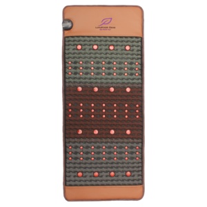 Đệm massage đá thạch anh hồng ngoại xa Luxuryade K128 Tourmaline Rainbow Chakra Crystal Stone PEMF Photon Amethyst - Product Image 1