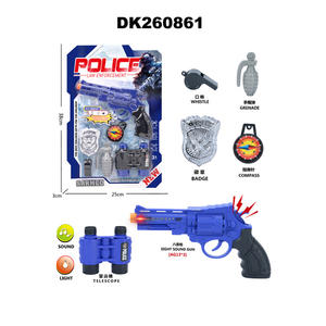 Faire semblant de jouer ensemble enfants Police jeu ensemble jouet armes jeu de rôle jouets - Product Image 3
