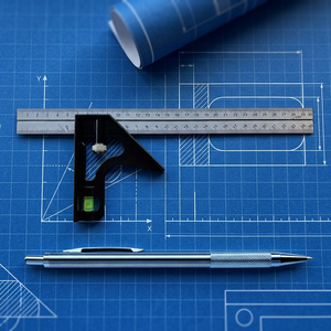 Règle d'angle combinée industrielle DIY de haute qualité, polie, en acier inoxydable, précision 0,25 mm, 300 mm, outils OEM/ODM de Taïwan - Product Image 1