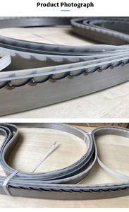 Bande en acier 6360x60 lame de <span class=keywords><strong>scie</strong></span> à <span class=keywords><strong>ruban</strong></span> pour le carbure de moulin à bois pour la coupe du bois - Product Image 3