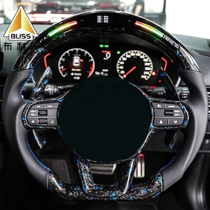 Modifikasi bagian mobil roda kemudi dayung Shifter listrik roda kemudi mobil tombol <span class=keywords><strong>Spinner</strong></span> untuk Honda City - Product Image 2