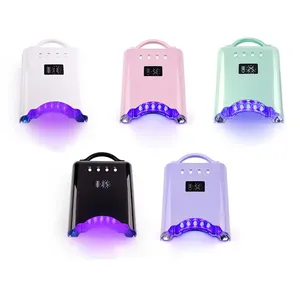 Lámpara UV LED Inalámbrica de 78W de Alta Potencia, Recargable, Equipo de Manicura para Salón, Herramienta de Luz para Curado de Esmalte en Gel, Venta al Por Mayor - Product Image 3