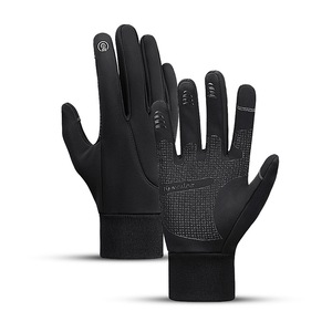 <span class=keywords><strong>Prix</strong></span> d'usine, vente en gros, gants de sport d'hiver personnalisés, écran tactile, gants thermiques d'hiver pour le cyclisme, la course à pied, l'équitation, le vélo - Product Image 4