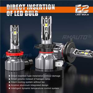 2PCS 30000LM E2 แคนบัส LED ไฟหน้า H4 H7 H11 รถด้านหน้า LED ไฟตัดหมอกหลอดไฟ DC9-18V ไฟสูง-ต่ำ - Product Image 5