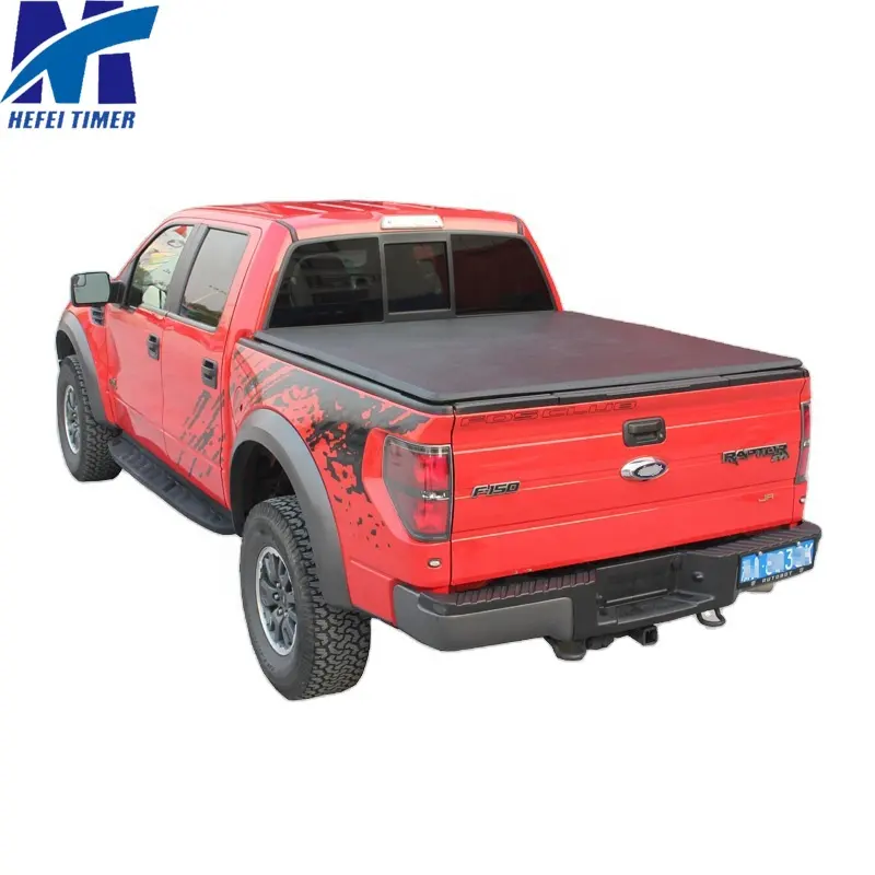 HFTM-accesorios personalizados de alta calidad para camioneta, cubierta de TONNEAU triple plegable, 4x4, para Colorado /GMC Canyon/Tundra/Hilux/1200 + coches