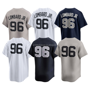 # 96 George Lombard Jr Maillot de baseball cousu pour hommes, femmes et jeunes S-5XL - Product Image 1