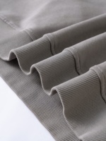 Sweat à capuche homme personnalisé avec logo, style décontracté et épaules tombantes, tendance automne, marque américaine, effet vieilli et usé
