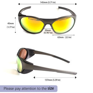 Fuyuanda özel spor güneş gözlüğü UV400 koruma polarize cam lensler TR90 çerçeve malzeme moda erkekler kadınlar bisiklet balıkçılık - Product Image 1