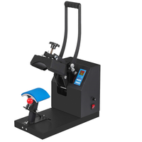 Nueva Máquina de Prensa Térmica para Gorras de Golf, Impresora Plana de Sublimación Semiautomática con Control Digital LCD y Temporizador, 220V/110V, Elemento Curvo