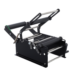 Machine d'étiquetage manuelle simple pour bouteilles rondes, avec poignée, pour l'application d'étiquettes adhésives, machine d'étiquetage pour emballages. - Product Image 5