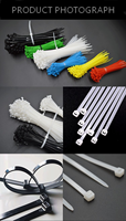 Attaches de câble personnalisées Attaches de câble multifonctionnelles en nylon PA66 auto-bloquantes durables